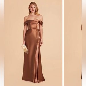 Rust Bridesmaid/ Formal dress